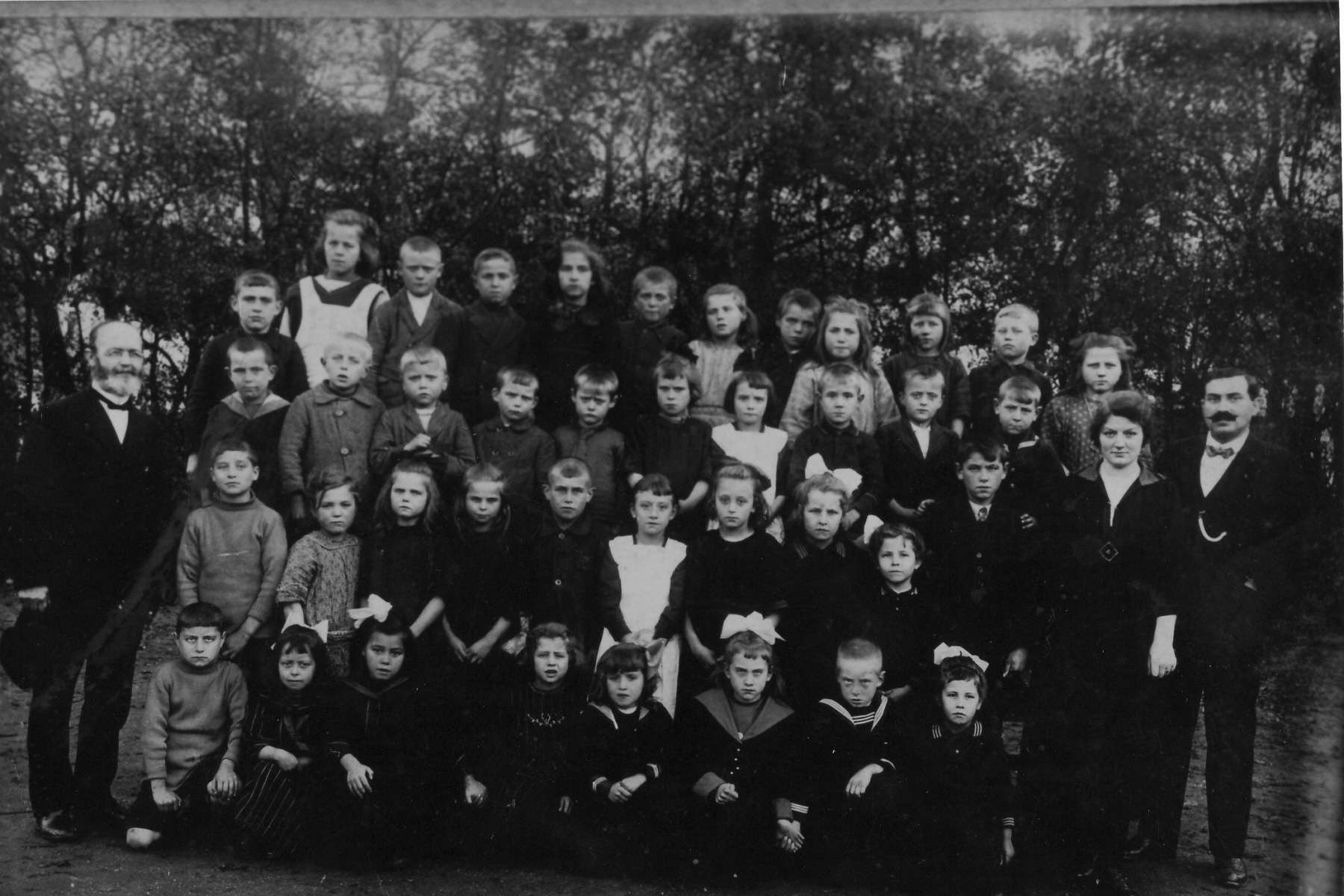 1922 Schoolfoto Broeksittard