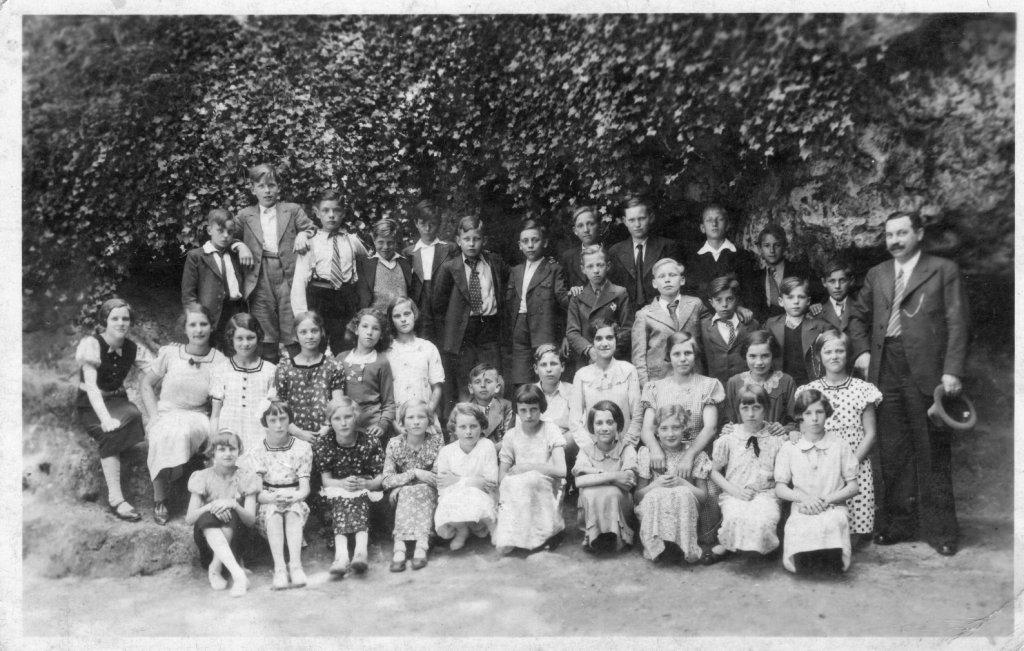 1937 Schoolfoto Broeksittard