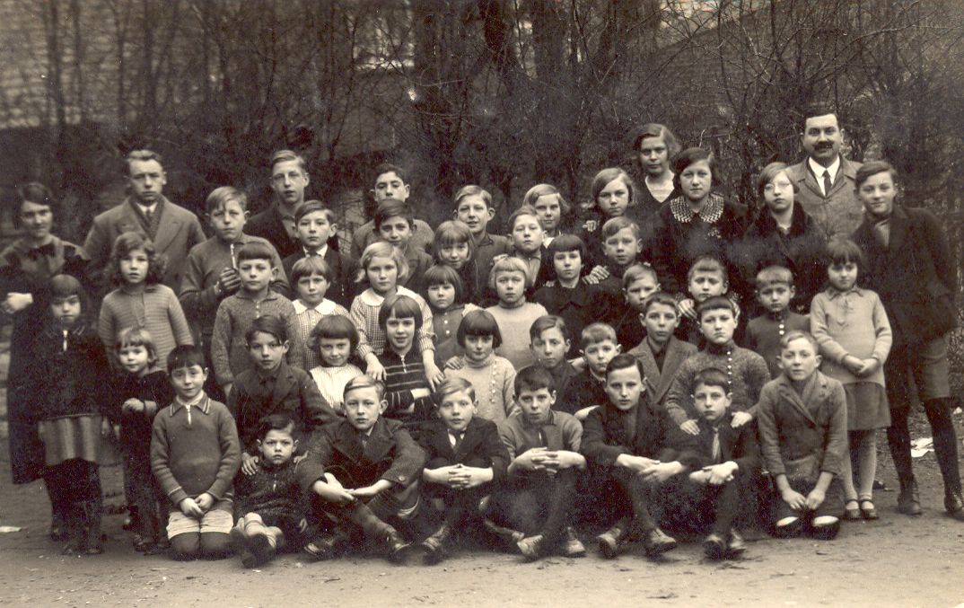 1933 Schoolfoto Broeksittard