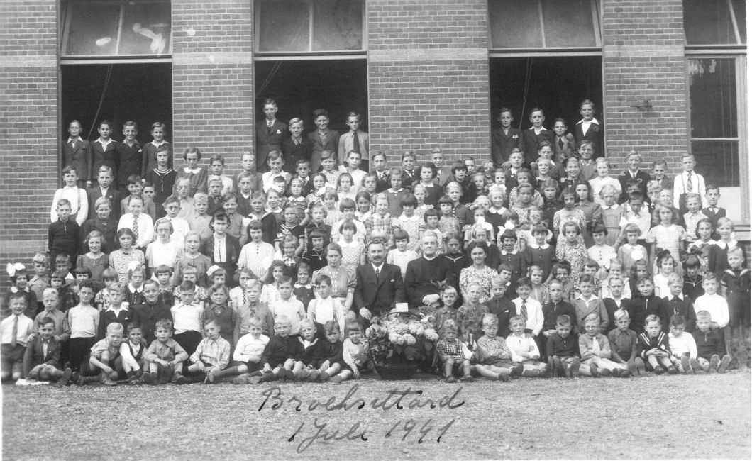 1941 Schoolfoto Broeksittard